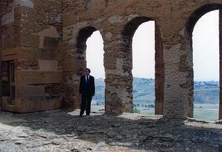 Visita del Presidente della Repubblica Oscar Luigi Scalfaro alla città di Agrigento in occasione della riapertura del Teatro "Luigi Pirandello"