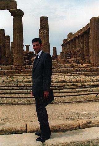 Visita del Presidente della Repubblica Oscar Luigi Scalfaro alla città di Agrigento in occasione della riapertura del Teatro "Luigi Pirandello"