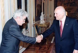 Esponenti dell'Unione degli Istriani, per presentare il volume Albo d'oro dei caduti e dei martiri della Venezia Giulia e della Dalmazia