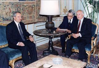 Farouk Al Sharaa, ministro degli affari esteri della Repubblica Araba Siriana