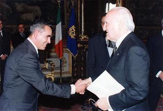 Mohamed Abdullah Elwazir, nuovo ambasciatore della Repubblica dello Yemen: presentazione lettere credenziali