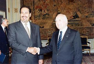 Sheik Hamad Bin Jassim Bin Jabor Al Thani, ministro degli affari esteri dello Stato del Qatar