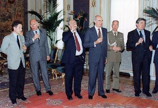 Brindisi del Presidente della Repubblica in occasione del 3° anniversario della sua elezione a Presidente