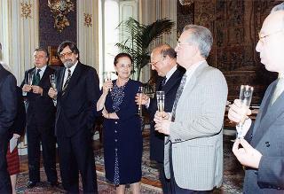 Brindisi del Presidente della Repubblica in occasione del 3° anniversario della sua elezione a Presidente
