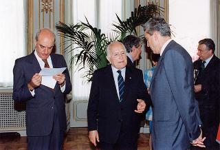Brindisi del Presidente della Repubblica in occasione del 3° anniversario della sua elezione a Presidente