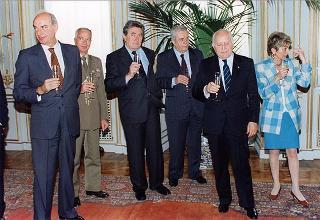 Brindisi del Presidente della Repubblica in occasione del 3° anniversario della sua elezione a Presidente