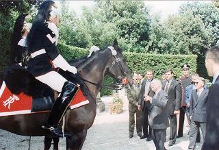 Apertura al pubblico dei giardini del Palazzo del Quirinale, per la Festa Nazionale della Repubblica