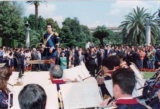 Apertura al pubblico dei giardini del Palazzo del Quirinale, per la Festa Nazionale della Repubblica