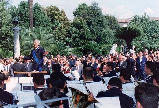 Apertura al pubblico dei giardini del Palazzo del Quirinale, per la Festa Nazionale della Repubblica