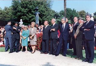 Apertura al pubblico dei giardini del Palazzo del Quirinale, per la Festa Nazionale della Repubblica
