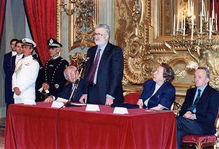 Consegna dei premi agli studenti vincitori dei Concorsi "Febo" ed "Arianna Europeo", promossi dal Ministero per i beni culturali ed ambientali e dalla Fondazione Maria e Goffredo Bellonci