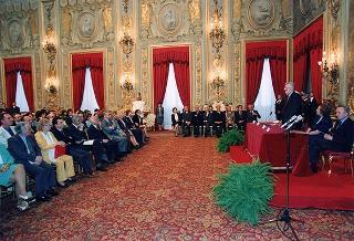 Consegna dei premi agli studenti vincitori dei Concorsi "Febo" ed "Arianna Europeo", promossi dal Ministero per i beni culturali ed ambientali e dalla Fondazione Maria e Goffredo Bellonci