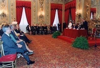 Consegna dei premi agli studenti vincitori dei Concorsi "Febo" ed "Arianna Europeo", promossi dal Ministero per i beni culturali ed ambientali e dalla Fondazione Maria e Goffredo Bellonci
