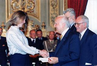 Consegna dei premi agli studenti vincitori dei Concorsi "Febo" ed "Arianna Europeo", promossi dal Ministero per i beni culturali ed ambientali e dalla Fondazione Maria e Goffredo Bellonci