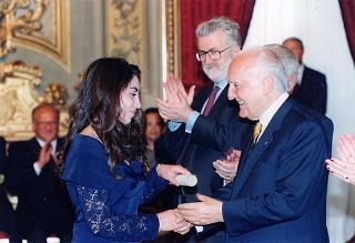 Consegna dei premi agli studenti vincitori dei Concorsi "Febo" ed "Arianna Europeo", promossi dal Ministero per i beni culturali ed ambientali e dalla Fondazione Maria e Goffredo Bellonci