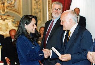 Consegna dei premi agli studenti vincitori dei Concorsi "Febo" ed "Arianna Europeo", promossi dal Ministero per i beni culturali ed ambientali e dalla Fondazione Maria e Goffredo Bellonci