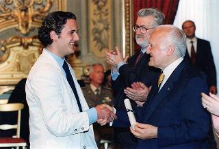 Consegna dei premi agli studenti vincitori dei Concorsi "Febo" ed "Arianna Europeo", promossi dal Ministero per i beni culturali ed ambientali e dalla Fondazione Maria e Goffredo Bellonci