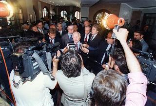Ciampino: partenza del Presidente della Repubblica per la visita di Stato nelle Repubbliche dell'Argentina, del Cile e dell'Uruguay