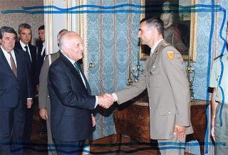 Delegazione di ufficiali e militari di truppa della Scuola di Artiglieria Contraerei dell'Esercito, in servizio di guardia d'onore al Palazzo del Quirinale