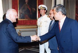 Ana Maria Deustua Caravedo, nuovo ambasciatore della Repubblica del Perù: presentazione lettere credenziali
