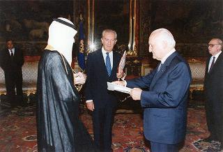 Mohamed bin Nawaf bin Abdul Aziz Al Saud, nuovo ambasciatore del Regno dell'Arabia Saudita: presentazione lettere credenziali