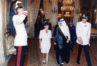 Mohamed bin Nawaf bin Abdul Aziz Al Saud, nuovo ambasciatore del Regno dell'Arabia Saudita: presentazione lettere credenziali