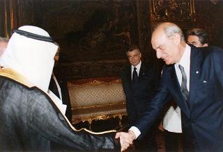 Mohamed bin Nawaf bin Abdul Aziz Al Saud, nuovo ambasciatore del Regno dell'Arabia Saudita: presentazione lettere credenziali