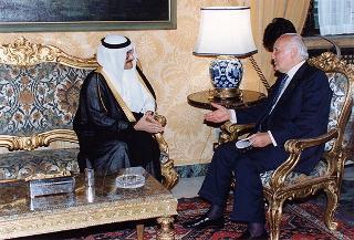 Mohamed bin Nawaf bin Abdul Aziz Al Saud, nuovo ambasciatore del Regno dell'Arabia Saudita: presentazione lettere credenziali