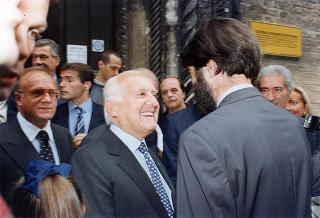 Intervento del Presidente della Repubblica a Venezia per assistere alla Regata Storica e alla proiezione del film "Par-dela les nuages", presentato nell'ambito della 52^ Mostra internazionale d'arte cinematografica