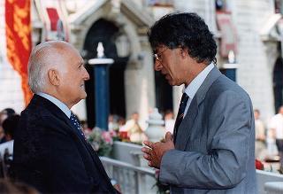 Intervento del Presidente della Repubblica a Venezia per assistere alla Regata Storica e alla proiezione del film "Par-dela les nuages", presentato nell'ambito della 52^ Mostra internazionale d'arte cinematografica