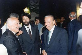 Intervento del Presidente della Repubblica a Venezia per assistere alla Regata Storica e alla proiezione del film "Par-dela les nuages", presentato nell'ambito della 52^ Mostra internazionale d'arte cinematografica