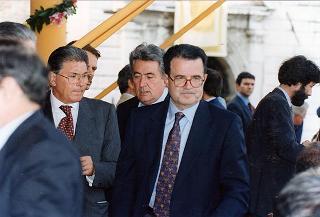Intervento del Presidente della Repubblica a Venezia per assistere alla Regata Storica e alla proiezione del film "Par-dela les nuages", presentato nell'ambito della 52^ Mostra internazionale d'arte cinematografica