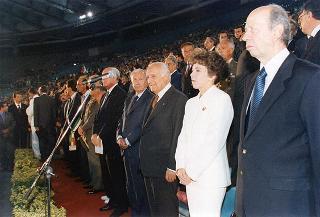 Intervento del Presidente della Repubblica alla cerimonia inaugurale dei Primi Giochi Mondiali Militari allo Stadio Olimpico (ROMA)