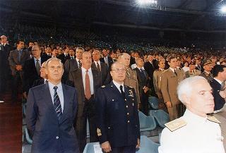 Intervento del Presidente della Repubblica alla cerimonia inaugurale dei Primi Giochi Mondiali Militari allo Stadio Olimpico (ROMA)