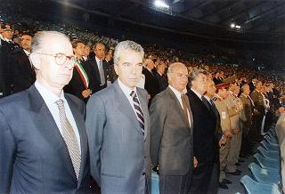 Intervento del Presidente della Repubblica alla cerimonia inaugurale dei Primi Giochi Mondiali Militari allo Stadio Olimpico (ROMA)