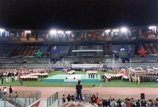 Intervento del Presidente della Repubblica alla cerimonia inaugurale dei Primi Giochi Mondiali Militari allo Stadio Olimpico (ROMA)