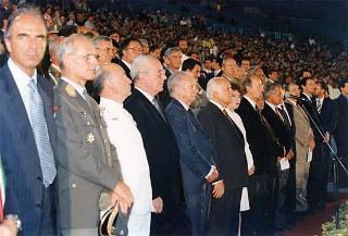 Intervento del Presidente della Repubblica alla cerimonia inaugurale dei Primi Giochi Mondiali Militari allo Stadio Olimpico (ROMA)