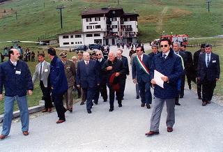 Visita del Presidente della Repubblica al Santuario di Nostra Signora d'Europa in Motta di Campodolcino, in occasione della celebrazione del 50° anniversario di fondazione delle ACLI milanesi