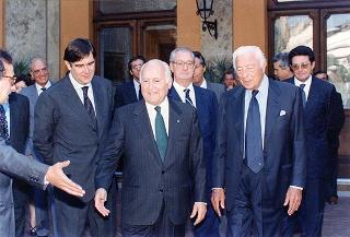 Presentazione al Presidente della Repubblica delle nuove autovetture "FIAT Bravo" e "FIAT Brava"
