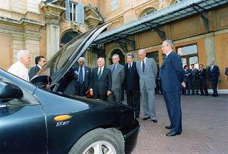 Presentazione al Presidente della Repubblica delle nuove autovetture "FIAT Bravo" e "FIAT Brava"