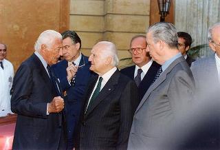Presentazione al Presidente della Repubblica delle nuove autovetture "FIAT Bravo" e "FIAT Brava"