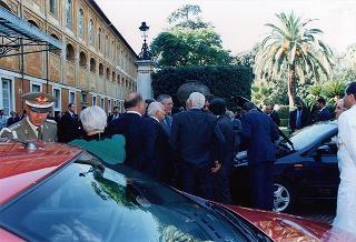 Presentazione al Presidente della Repubblica delle nuove autovetture "FIAT Bravo" e "FIAT Brava"