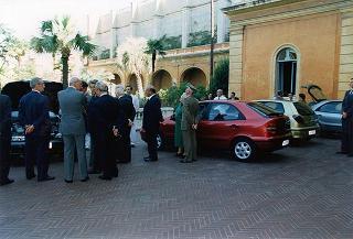 Presentazione al Presidente della Repubblica delle nuove autovetture "FIAT Bravo" e "FIAT Brava"