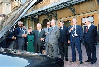 Presentazione al Presidente della Repubblica delle nuove autovetture "FIAT Bravo" e "FIAT Brava"