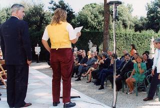 Giovani componenti il concerto bandistico "I ragazzi di Don Bosco" e successiva colazione