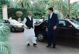 Incontro del Presidente della Repubblica Oscar Luigi Scalfaro con Sardar Asif Ahmed Ali, ministro degli esteri della Repubblica Islamica del Pakistan