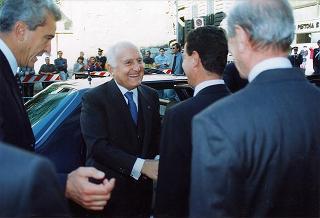 Visita del Presidente della Repubblica alla città di Pistoia e intervento a Montecatini al Raduno dell'Associazione Nazionale Combattenti e Reduci