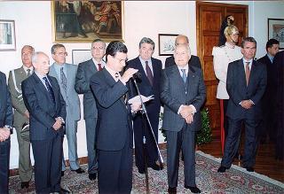 Visita del Presidente della Repubblica alla città di Pistoia e intervento a Montecatini al Raduno dell'Associazione Nazionale Combattenti e Reduci