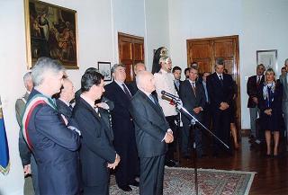 Visita del Presidente della Repubblica alla città di Pistoia e intervento a Montecatini al Raduno dell'Associazione Nazionale Combattenti e Reduci