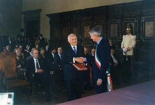 Visita del Presidente della Repubblica alla città di Pistoia e intervento a Montecatini al Raduno dell'Associazione Nazionale Combattenti e Reduci
